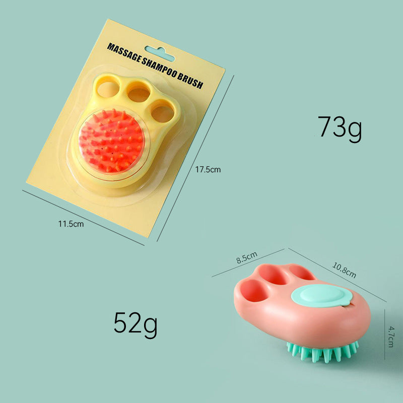 Pet Bath Brush Massage Comb Grooming Massage Tool Supplies