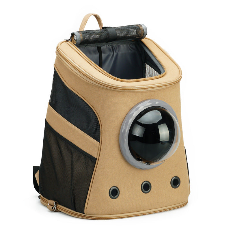 Portable Pet Carrier Backpack For Medium Size Travel