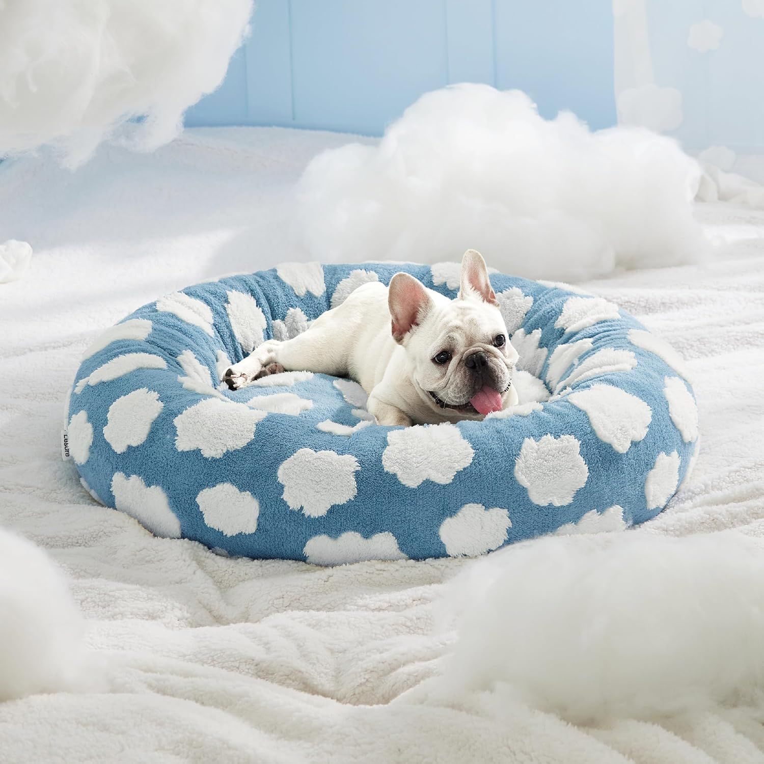 Pet Round All Seasons Warm Comfortable Sleeping Bed
