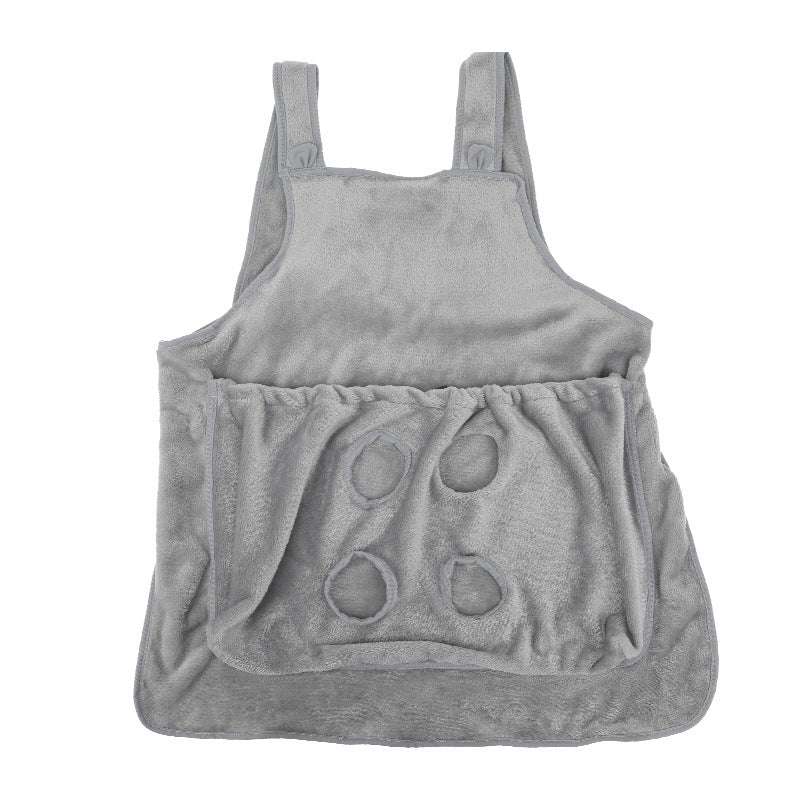 Plush Pet Carrier Chest Bag For Outdoor Travel Use