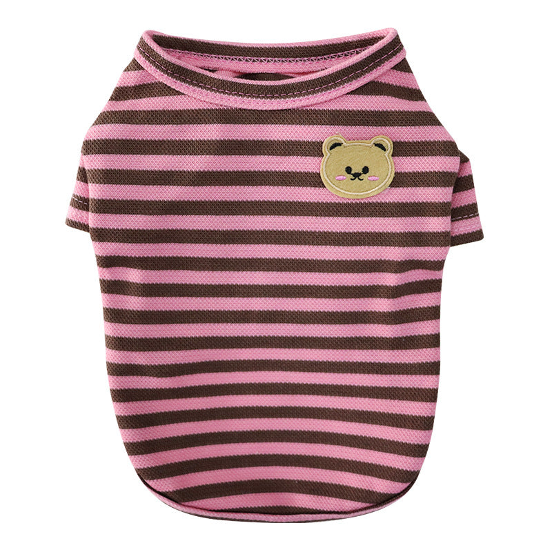 Breathable Pet Summer T Shirt For Outdoor Comfort