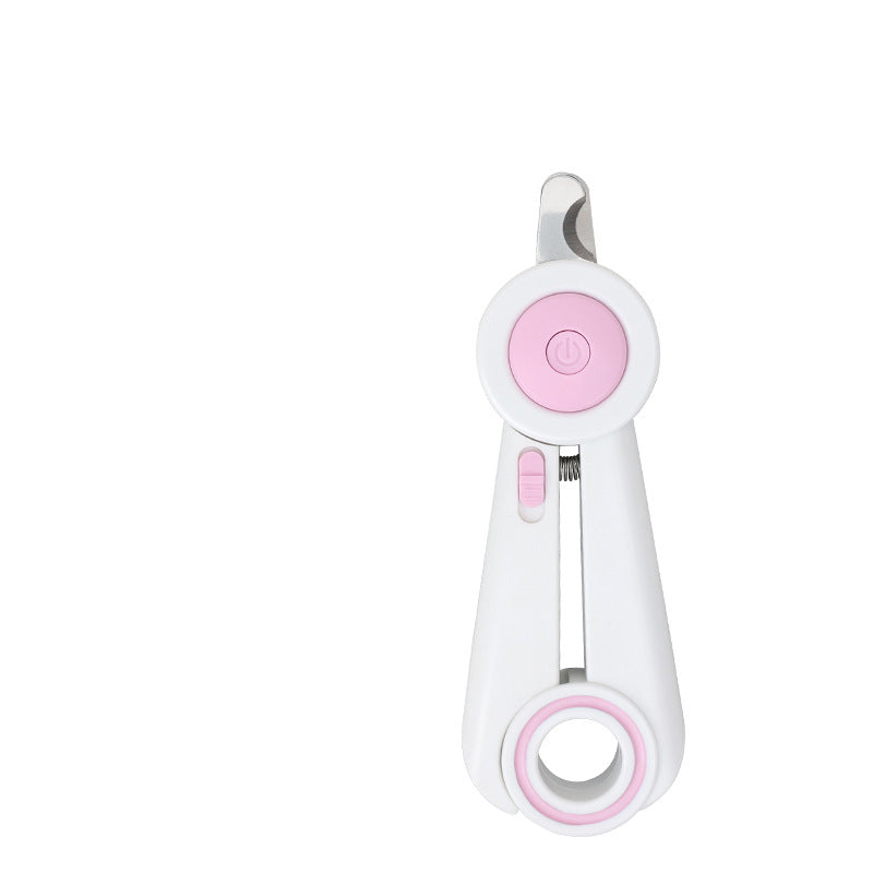 Pet Nail Clippers And Grinder With LED Safety Light