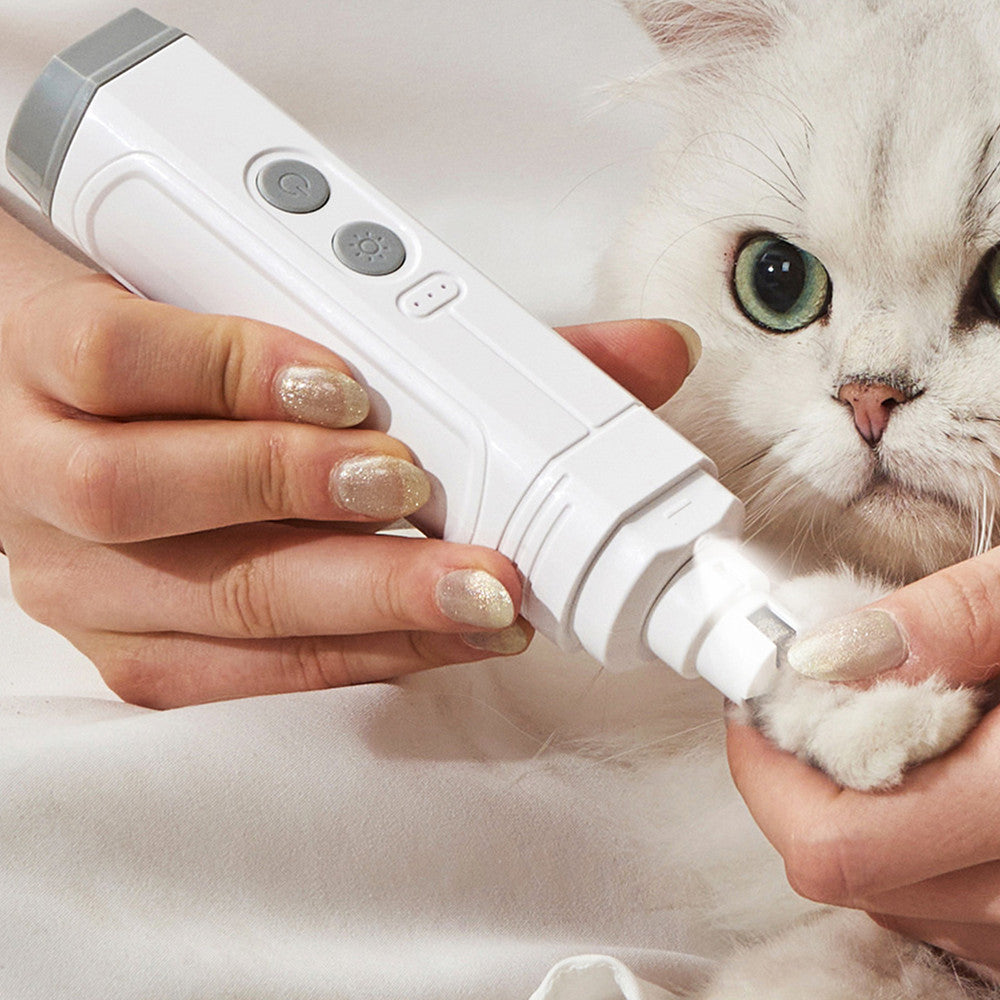 High Power Pet Nail Trimmer With Dual Light Safety Design