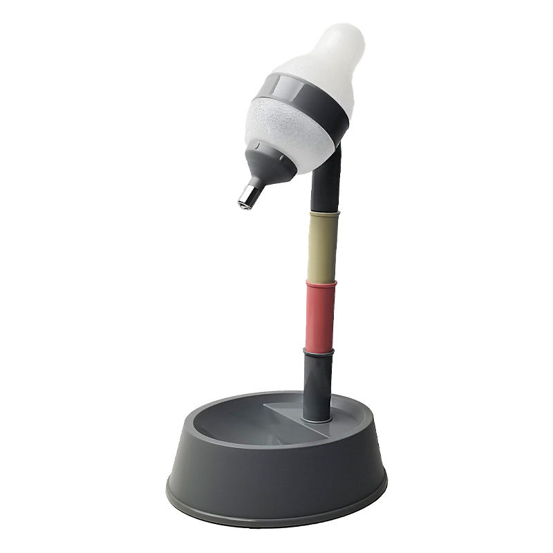 Pet Automatic Water Dispenser Adjustable Stand Feeding Fountain